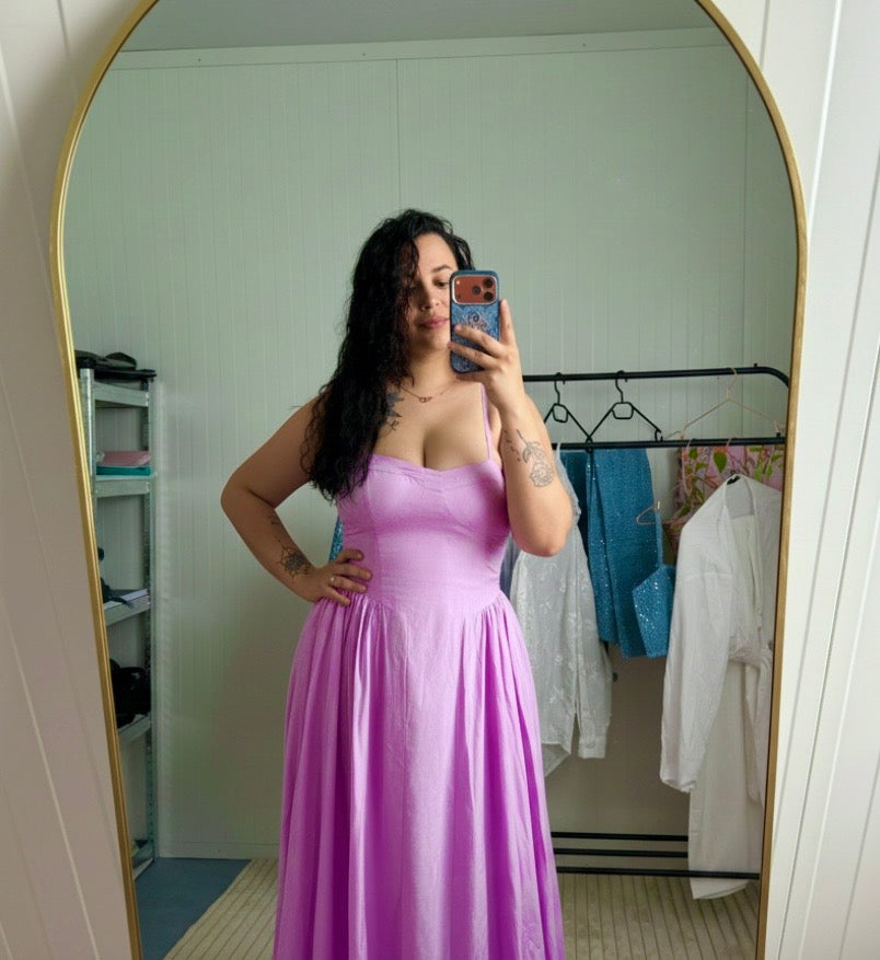 Robe mauve