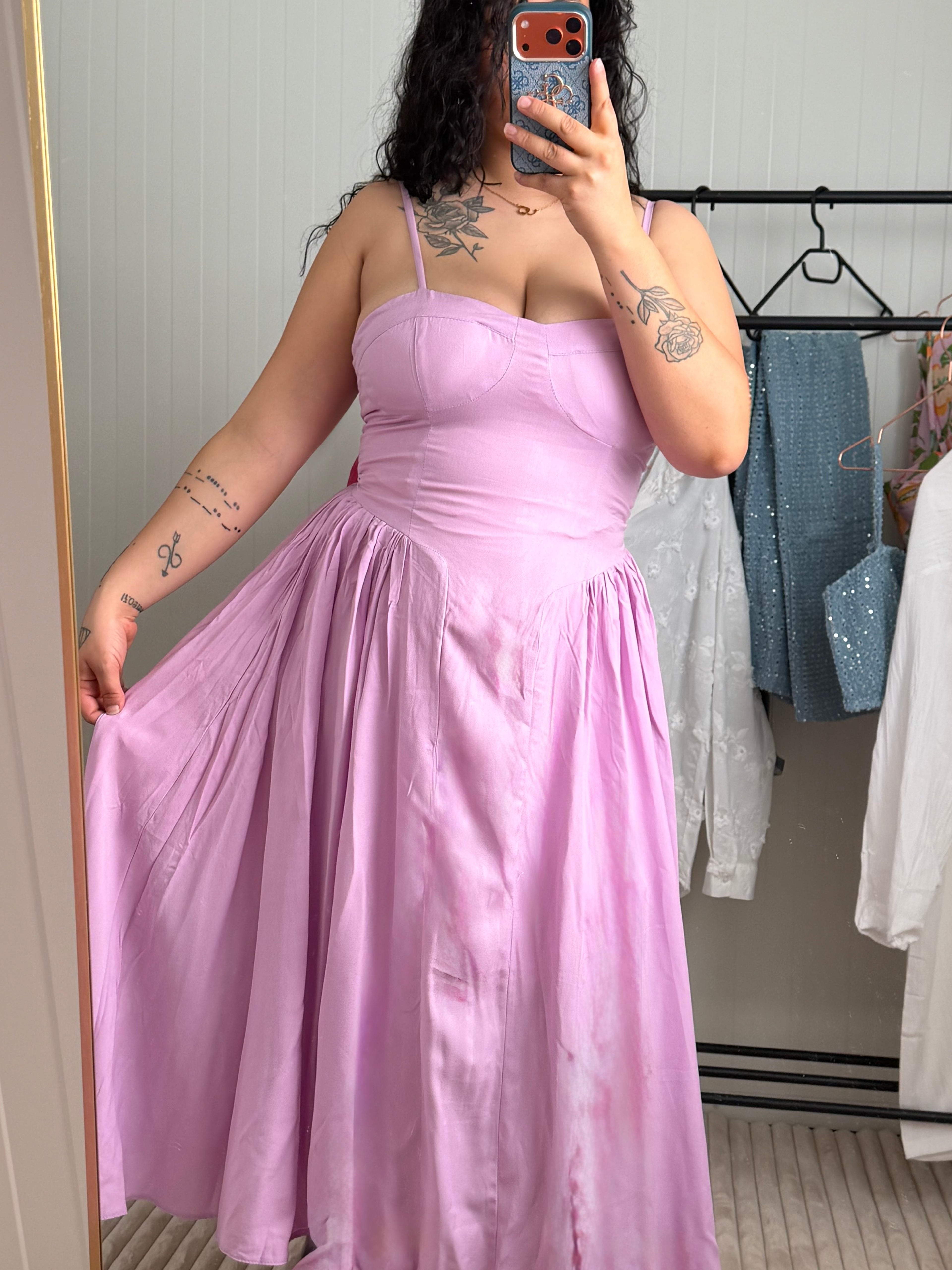 Robe mauve