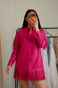 Chemise fuchsia